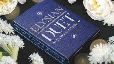 Elysian Duets Marked Deck, Blue by Phill Smith