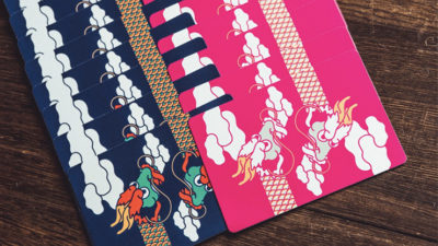 The Dragon, Blue Playing Cards - Image 3