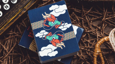 The Dragon, Blue Playing Cards - Image 4