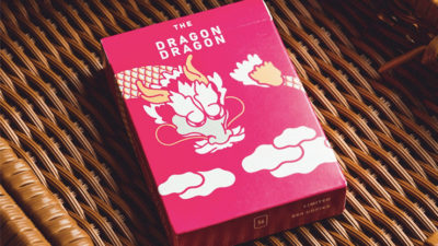 The Dragon, Pink Gilded Playing Cards
