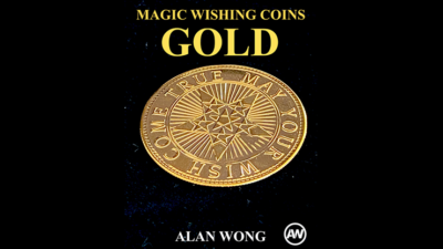 Magic Wishing Coins Gold, 12 Coins by Alan Wong