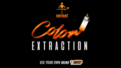 Color Extraction, Gimmicks and Online Instructions by Vernet Magic