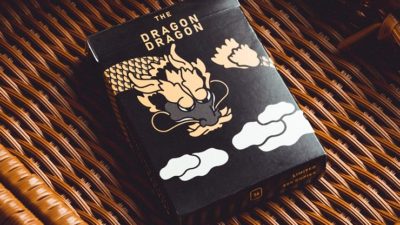 The Dragon, Black Gilded Playing Cards - Image 3