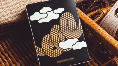 The Dragon, Black Gilded Playing Cards - Image 5