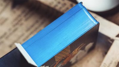 The Dragon, Blue Gilded Playing Cards