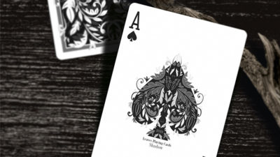 Leaves Black Playing Cards - Image 3