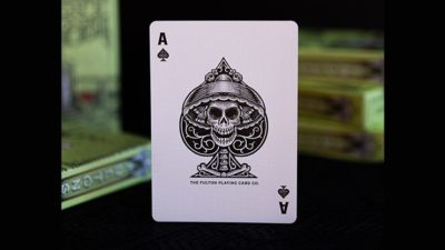 FULTON'S Day Of The Dead Green Edition Playing Cards - Image 4