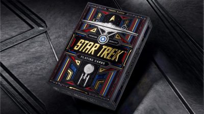 Star Trek Dark Edition, Black Playing Cards by theory11