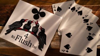 4 FLUSH RED by Nick Trost and Murphy's Magic - Image 3