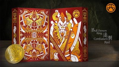 Bull Demon King Craft, Confusion Red Playing Cards - Image 5