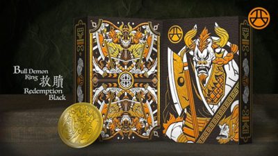 Bull Demon King Craft, Redemption Black Playing Cards - Image 4