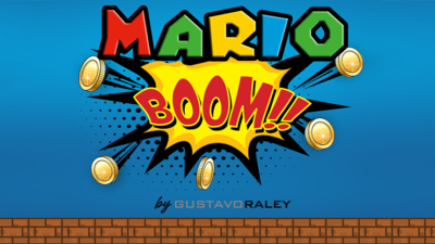 MARIO BOOM, Gimmicks and Online Instructions by Gustavo Raley