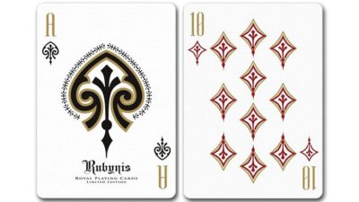 Rubynis Royal Playing Cards Blue Wax Seal, Limited Edition - Image 3