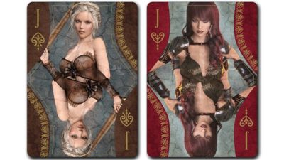 Rubynis Royal Playing Cards Blue Wax Seal, Limited Edition - Image 4
