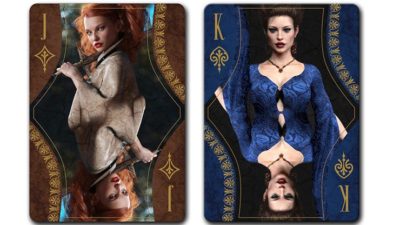Rubynis Royal Playing Cards Blue Wax Seal, Limited Edition - Image 5