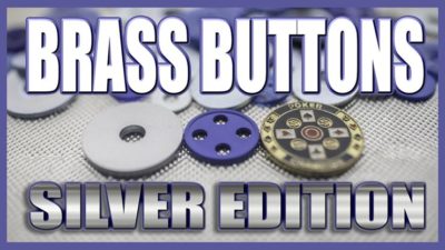 BRASS BUTTONS SILVER EDITION, Gimmicks and Online Instruction by Matthew Wright