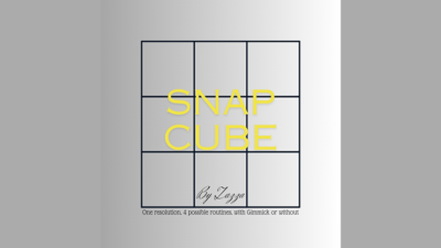 SNAP CUBE by Nicola Lazzarini (Download)