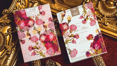 Van Gogh Asters & Phlox, Numbered- Seal Playing Cards