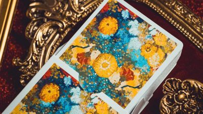 Van Gogh Zinnias, Numbered- Seal Playing Cards - Image 3