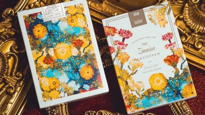 Van Gogh Zinnias, Numbered- Seal Playing Cards