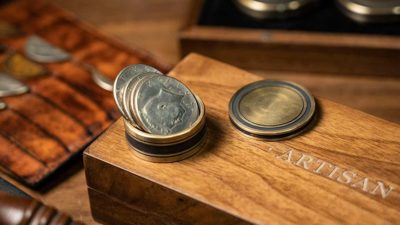 M Box Luxury Set, Half Dollar by Artisan Coin & Jimmy Fan - Image 2
