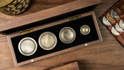 M Box Luxury Set, Half Dollar by Artisan Coin & Jimmy Fan