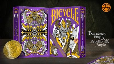 Bicycle Bull Demon King, Rebellion Purple Playing Cards - Image 6