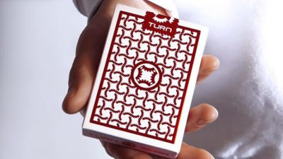 TURN, Red Playing Cards by Mechanic Industries - Image 2