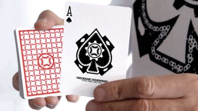TURN, Red Playing Cards by Mechanic Industries - Image 4