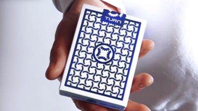 TURN, Blue Playing Cards by Mechanic Industries - Image 2