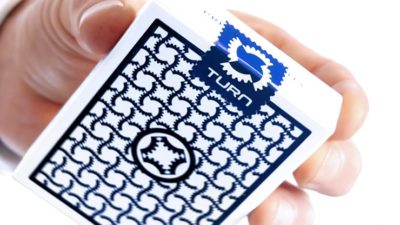 TURN, Blue Playing Cards by Mechanic Industries - Image 3