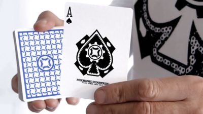 TURN, Blue Playing Cards by Mechanic Industries - Image 4