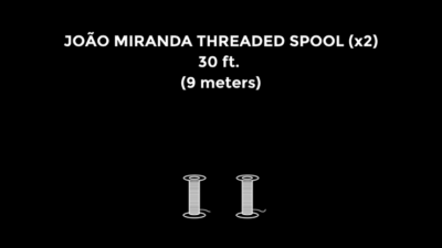 PRE-SPOOLED THREAD FOR GRAVITY REEL AND LEVIOSA, 2PK by Joao Miranda