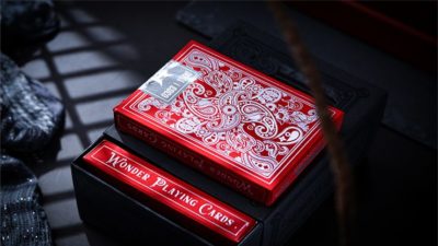 Scarlet Wonder, Signature Cold Foil Playing Cards - Image 2