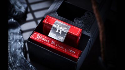 Scarlet Wonder, Signature Cold Foil Playing Cards - Image 3