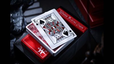 Scarlet Wonder, Signature Cold Foil Playing Cards - Image 4