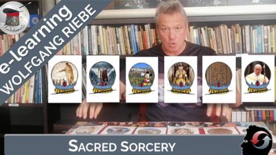 Sacred Sorcery: A Divine Prediction by Wolfgang Riebe - (mixed media) (Download)