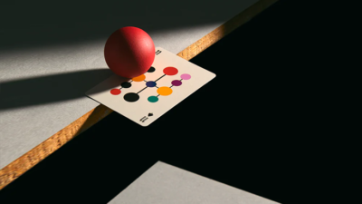 Eames inch Hang-It-All inch, Green Playing Cards by Art of Play - Image 4