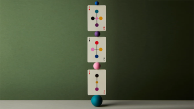 Eames inch Hang-It-All inch, Green Playing Cards by Art of Play - Image 5