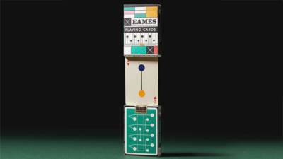 Eames inch Hang-It-All inch, Green Playing Cards by Art of Play