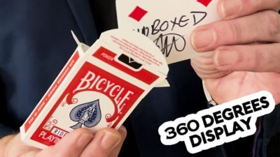 Unboxed Red, Gimmicks and Online Instructions by Mark Traversoni - Image 2