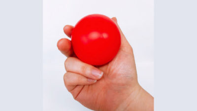 Return Ball, Red, 2.5 inch by JL Magic - Image 2