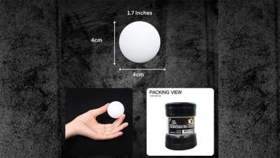 Return Ball, White, 1.7 inch by JL Magic