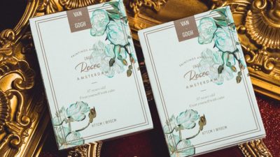 Van Gogh Roses, Borderless Playing Cards