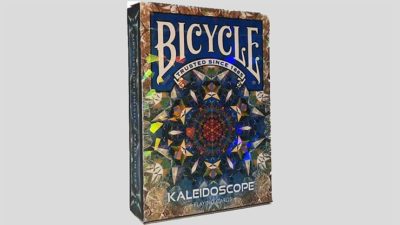 Bicycle Kaleidoscope Blue Playing Cards - Image 3