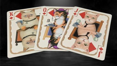 Bicycle Poker Cats V2 Playing Cards - Image 4