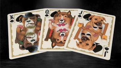 Bicycle Poker Dogs V2 Playing Cards - Image 3