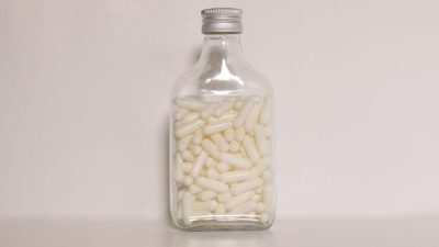 The Bottle, Ungimmicked Bottle and Pills only by Adrian Vega