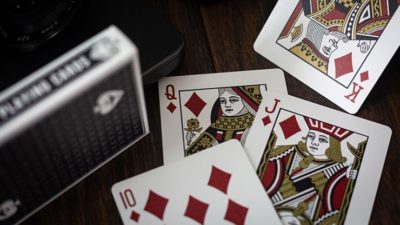 Lounge Edition Unmarked, Tarmac Black by Jetsetter Playing Cards - Image 4