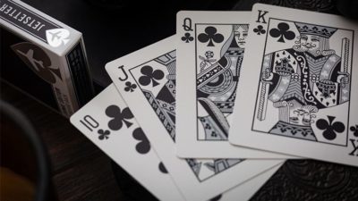 Lounge Edition Unmarked, Tarmac Black by Jetsetter Playing Cards - Image 5